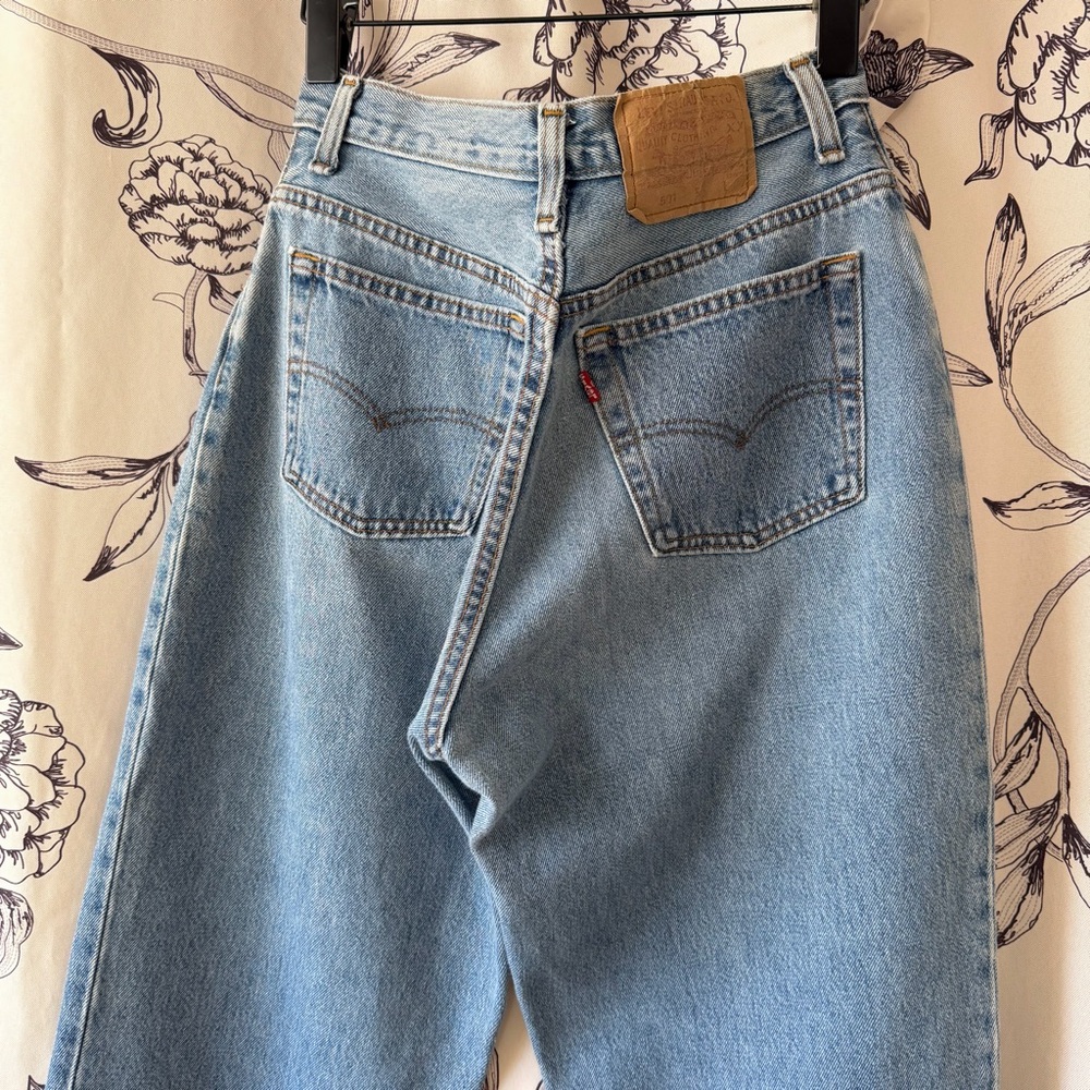 Levi's Light Blue Straight Leg Jeans